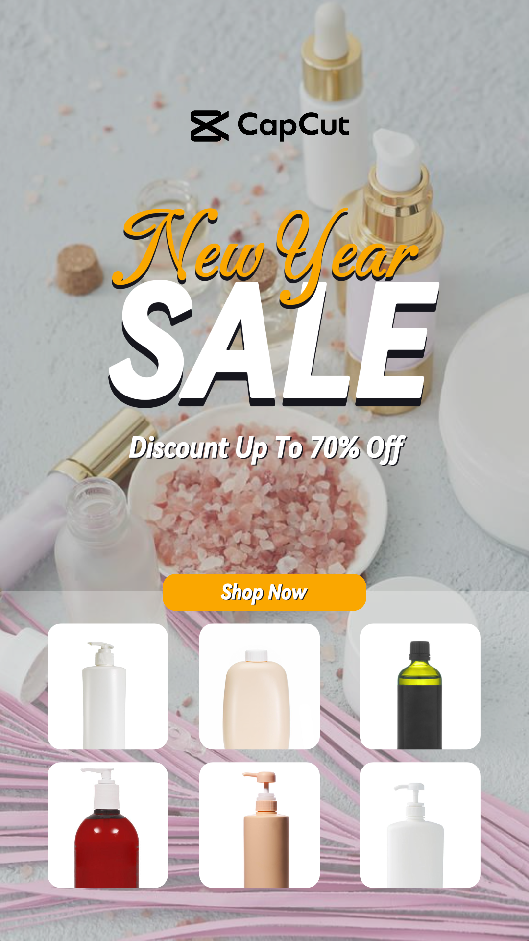 Werbung für den Katalog Schönheit und Körperpflege