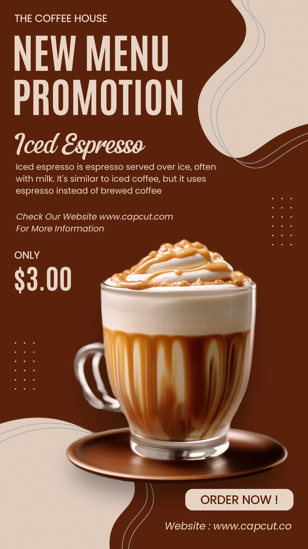 Beverage Coffee Sale Instagram Story