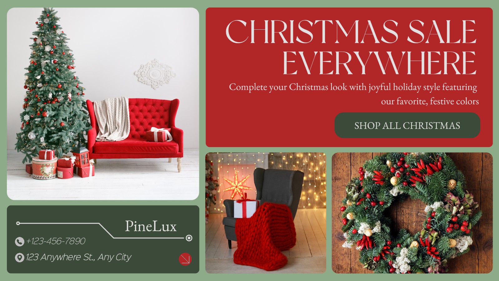 Venta De Decoraciones De Navidad