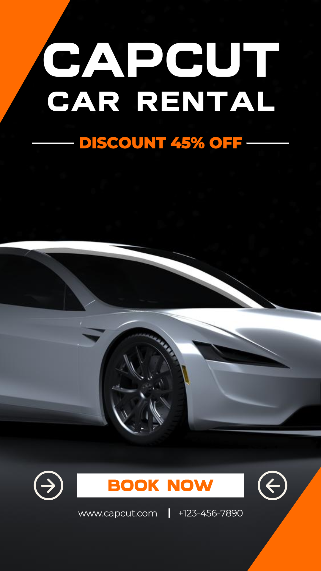 Cars Marketing Poster Car Rent Instagram Story