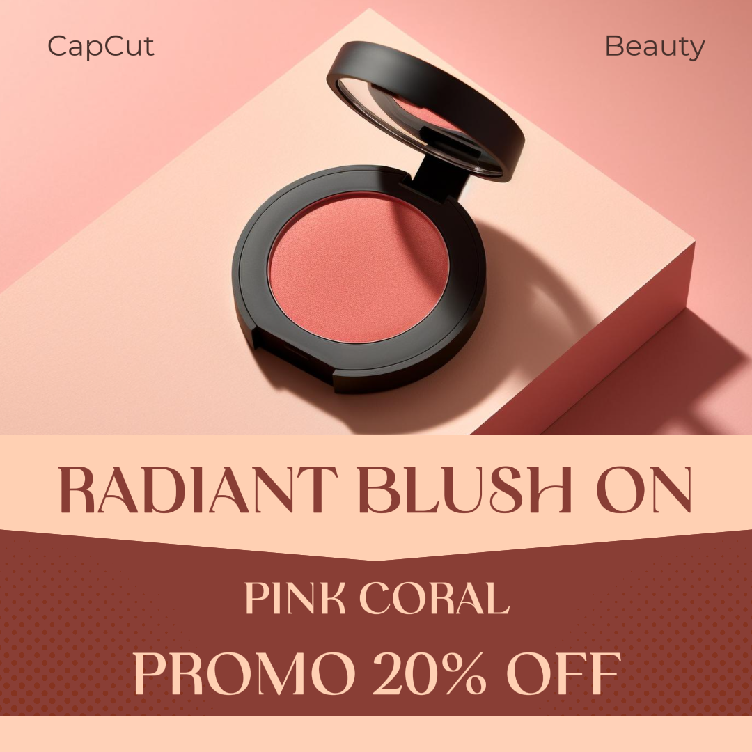 Blush sur la publication Instagram de promotion