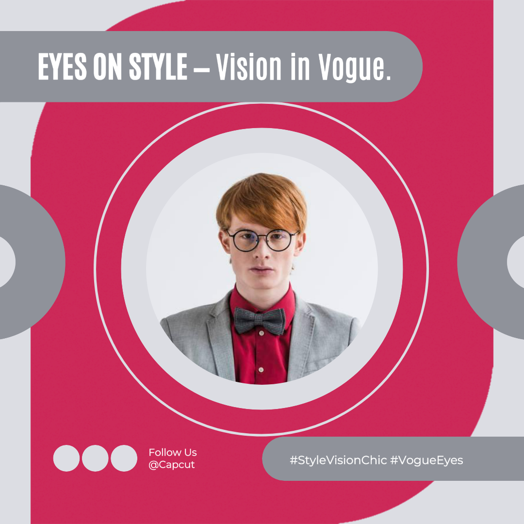 Plantilla de publicación de Instagram de Gafas de moda