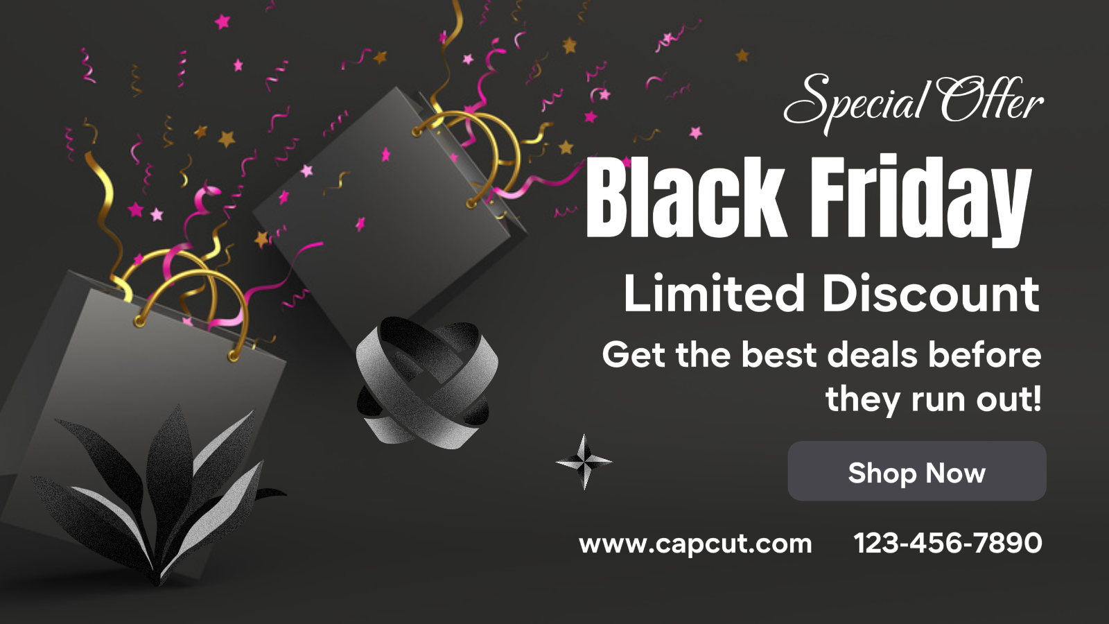 Offre spéciale Black Friday Twitter Post