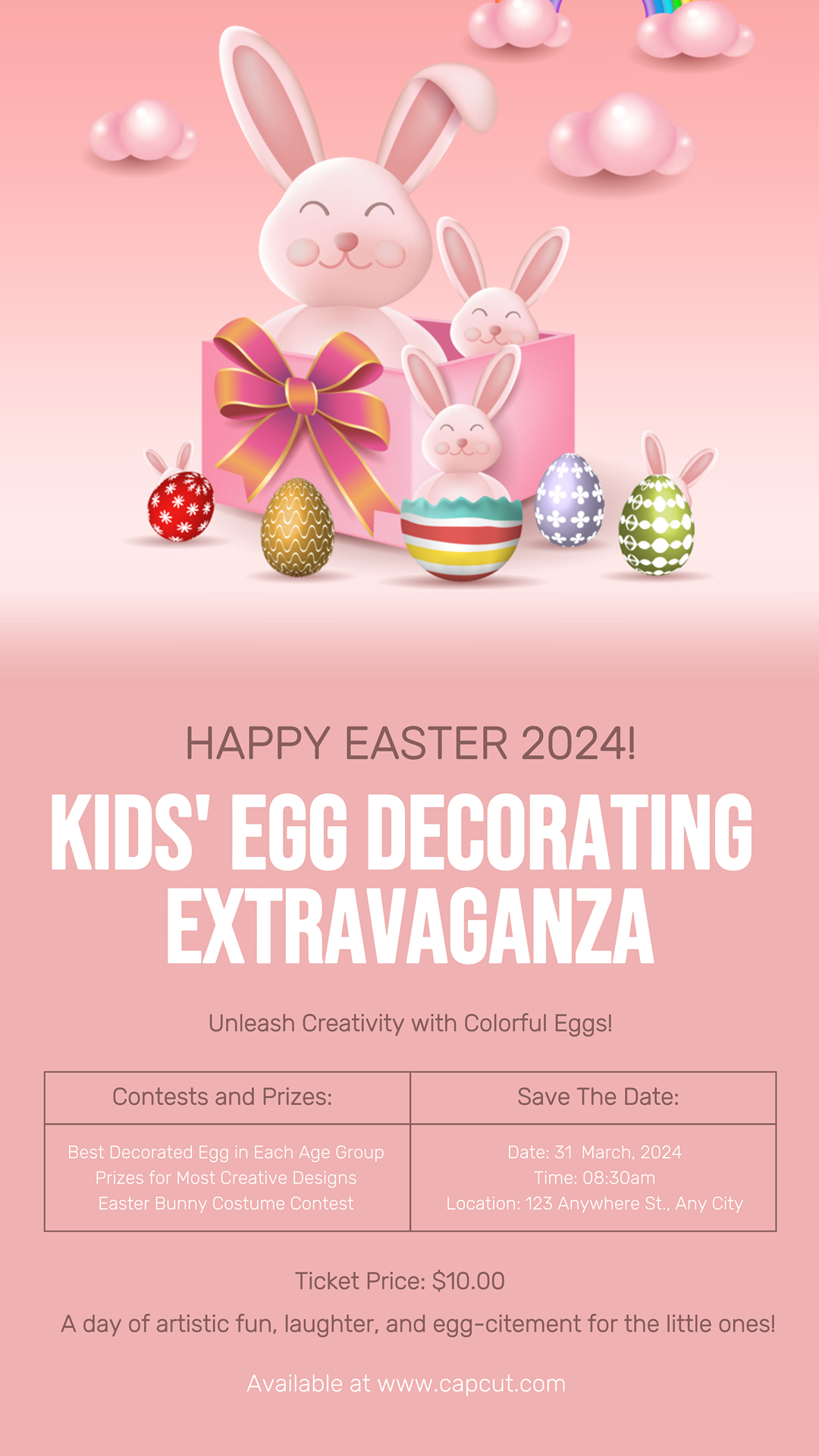 Easter Special Event Instagram Story Illustration