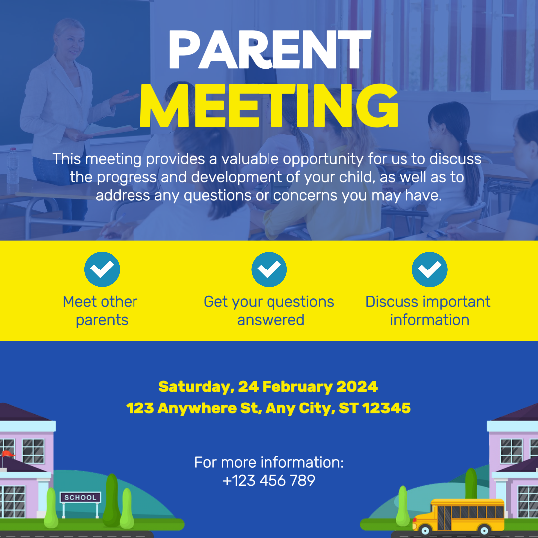 Educación Publico en Instagram Información de la reunión de padres