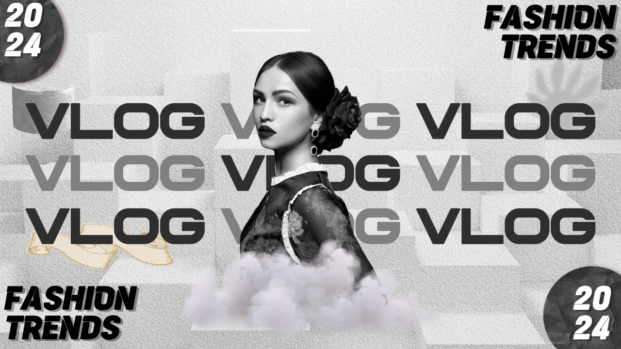 Tendências De Moda Vlog Miniatura Do Youtube