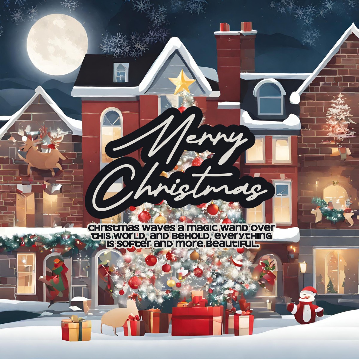 Frohe Weihnachten Grüße Linkedin Post