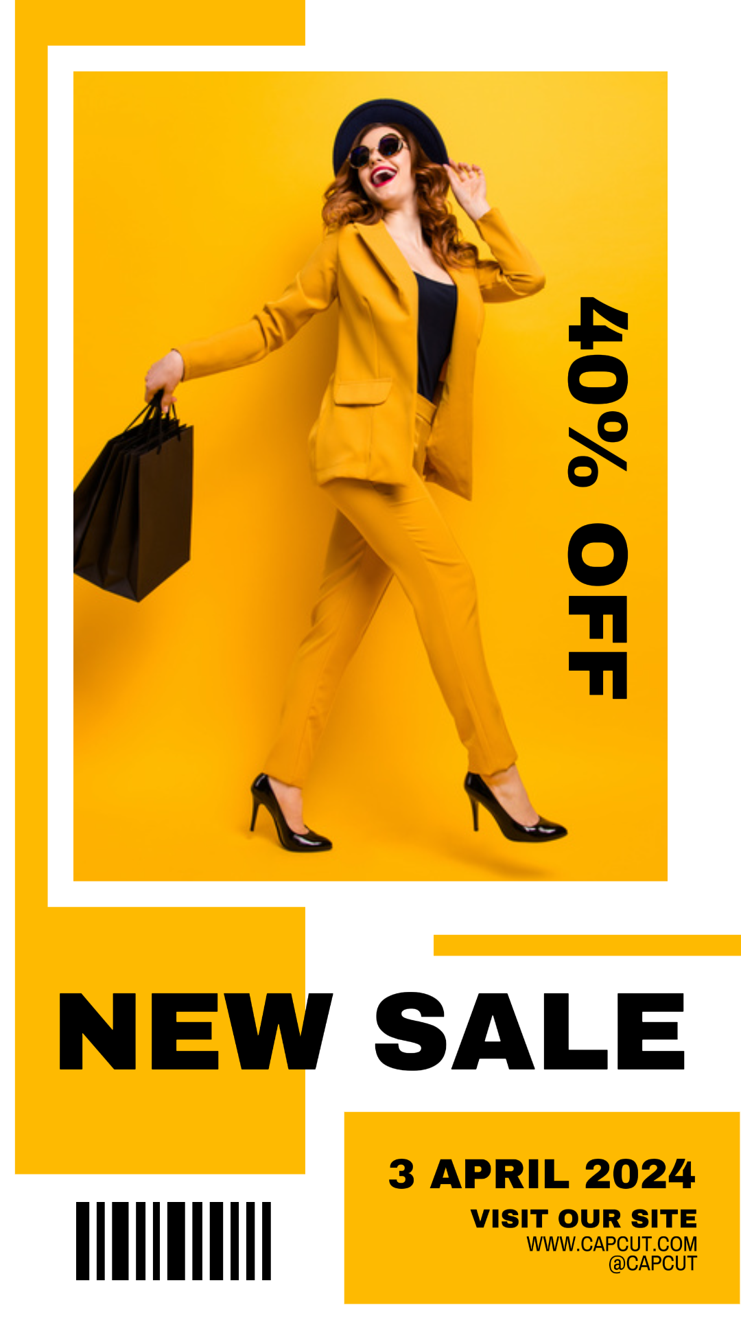 Neuer Verkauf Mode Vorlage Instagram Story