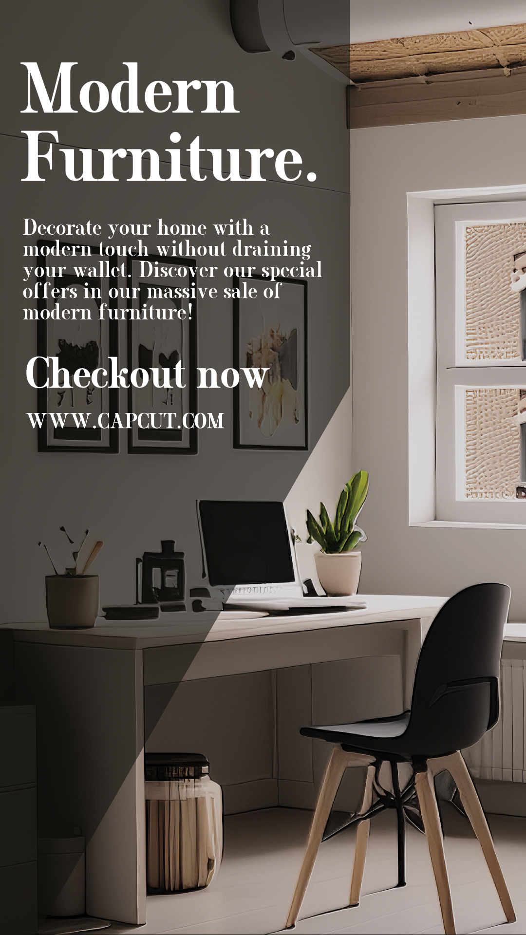 Household Marketing Poster Modern Furniture insta story