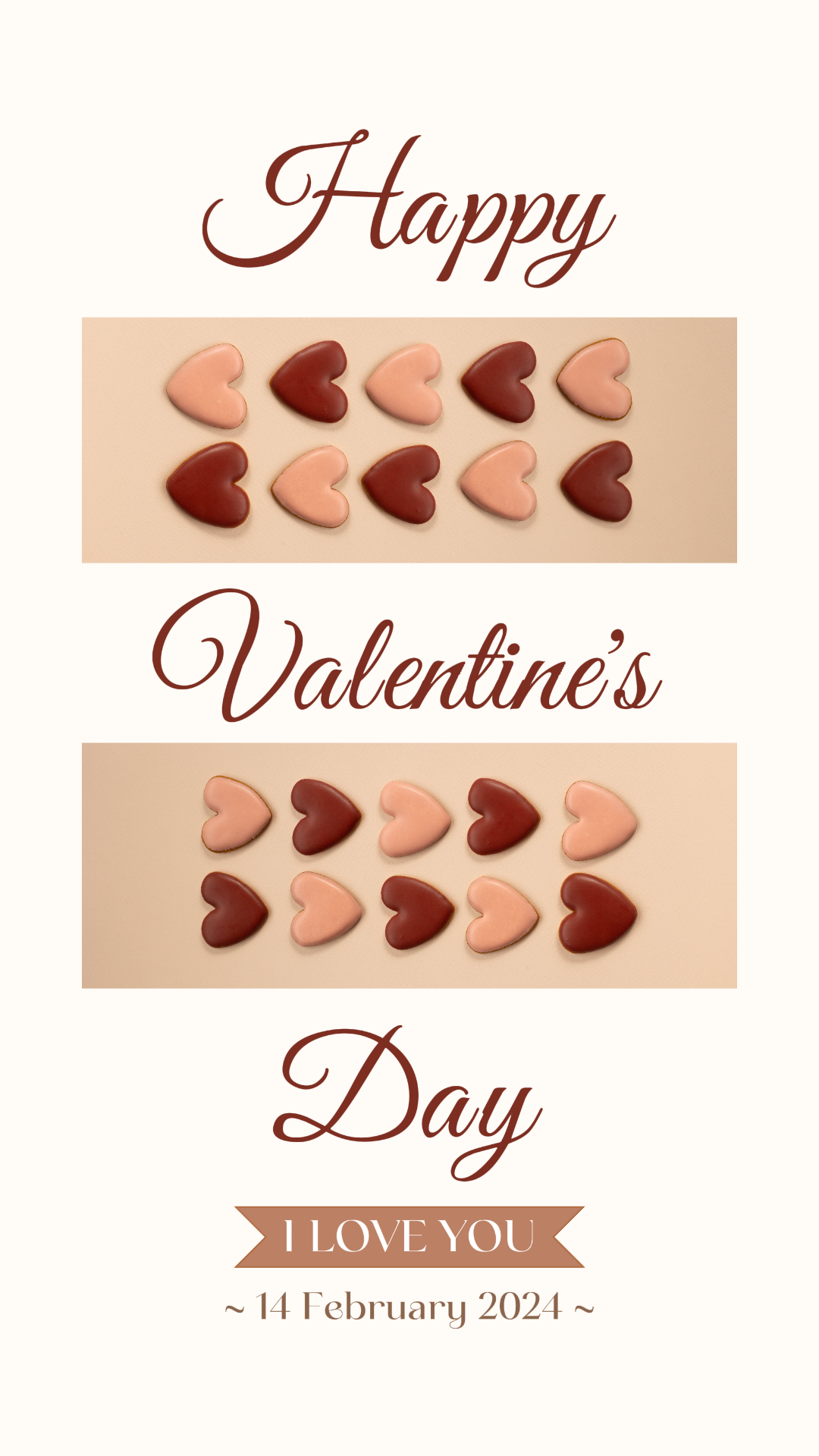 Nicht-Marketing Valentinstag Instagram Story Liebe