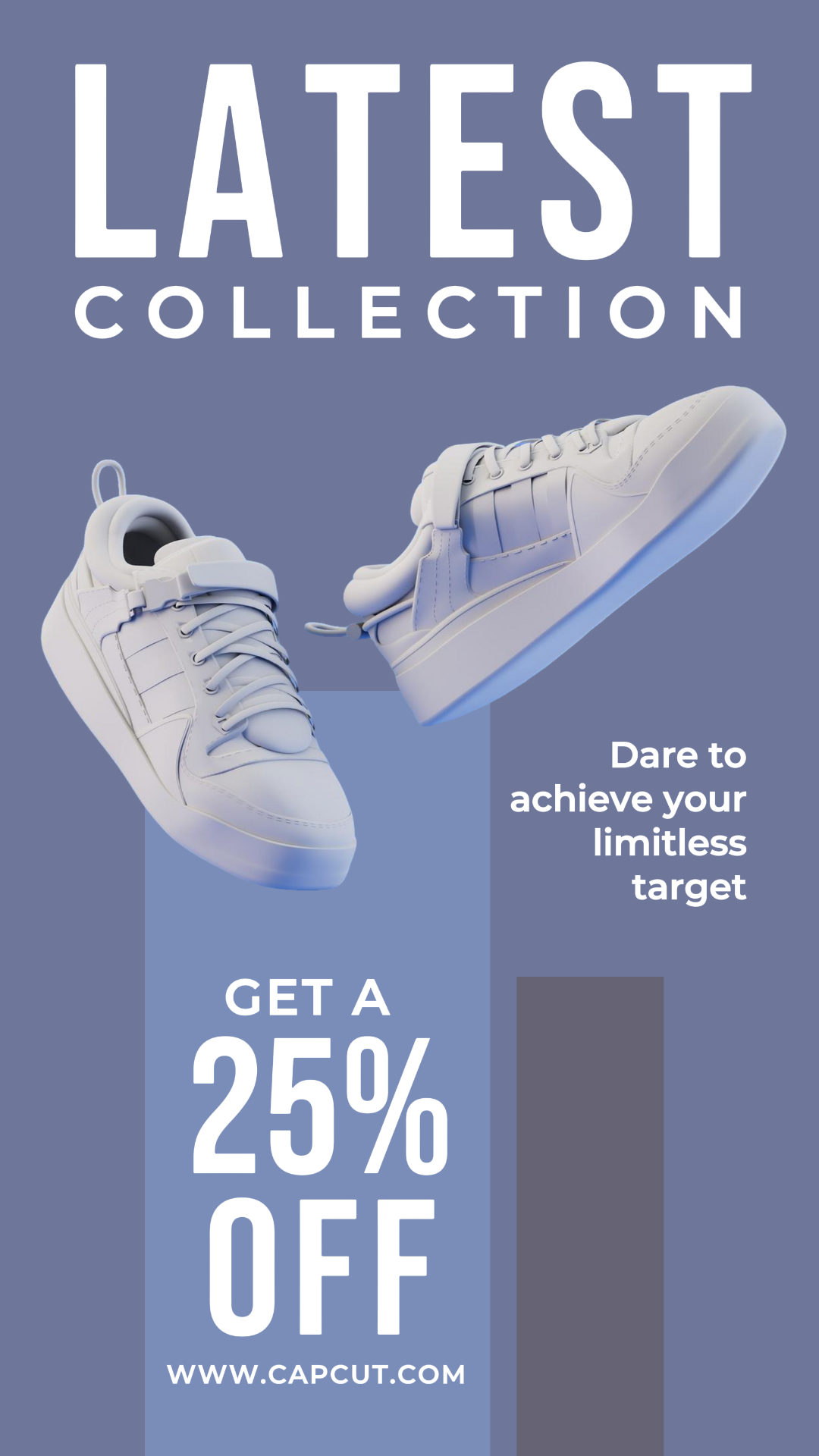 Ropa y zapatos - Cartel de marketing Promoción / Descuento para ropa de verano Instagram story Zapatos