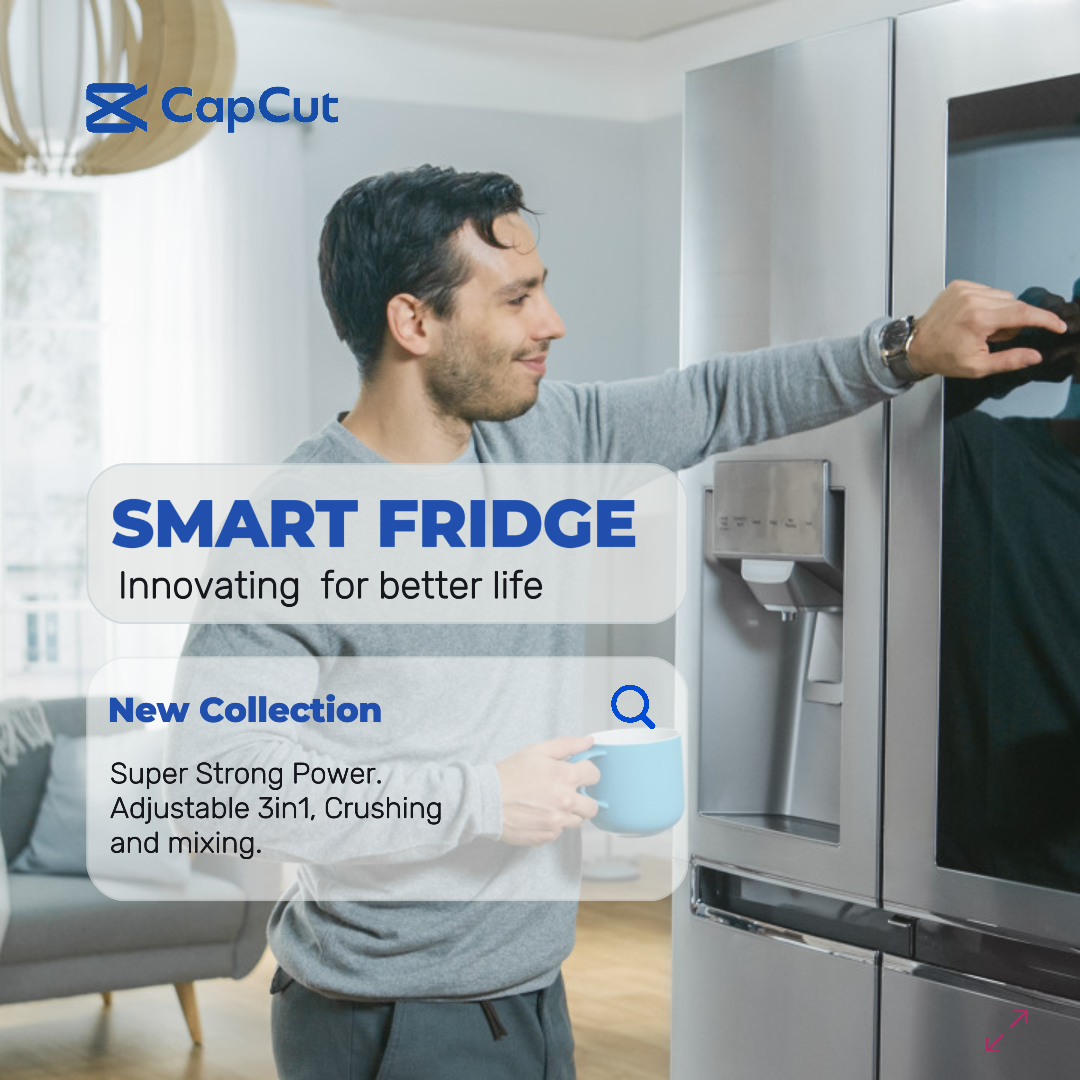 Electronic E-commerce Product Call Out Fridge