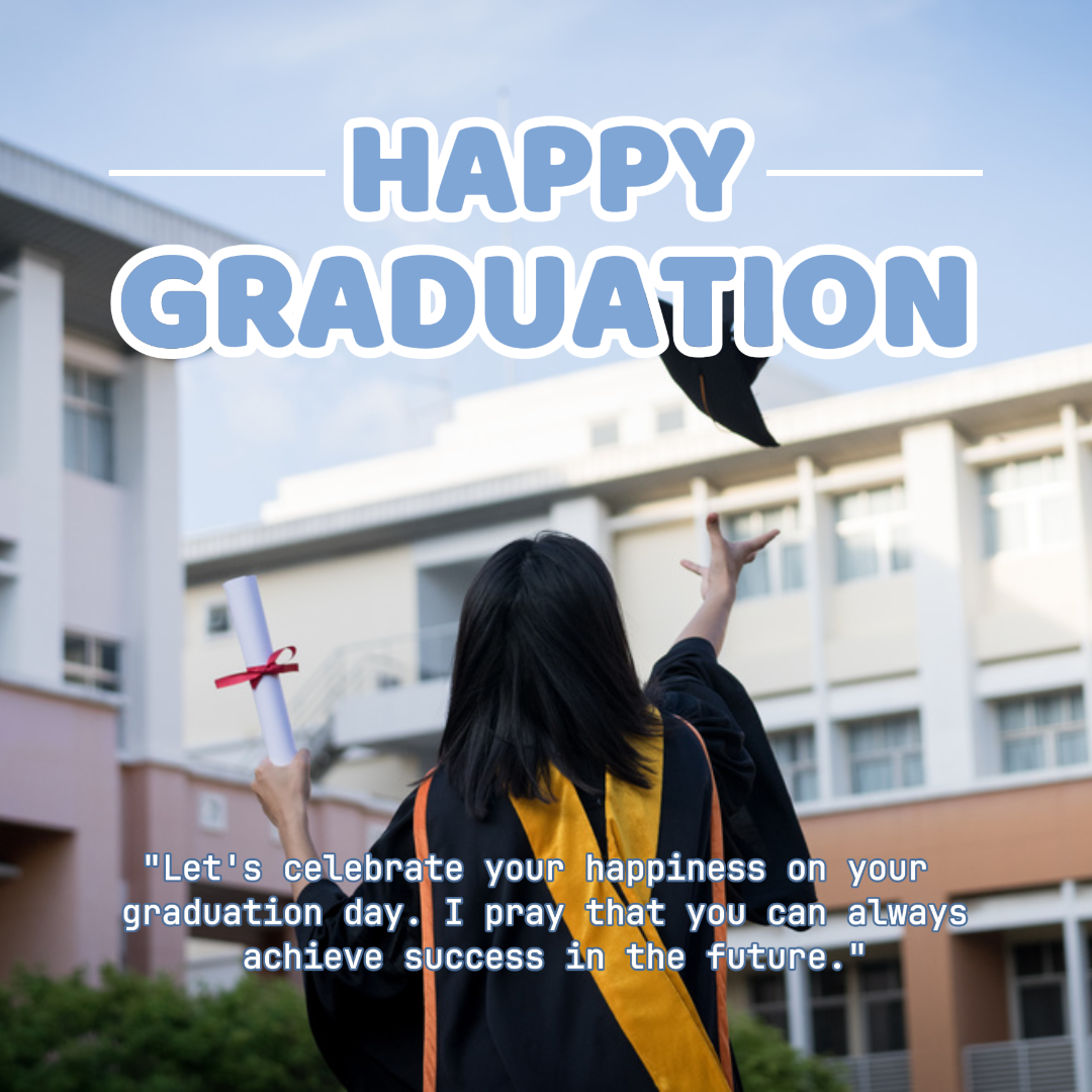 Temporada De Graduación - Póster Creativo Feliz Graduación Publicación De Instagram