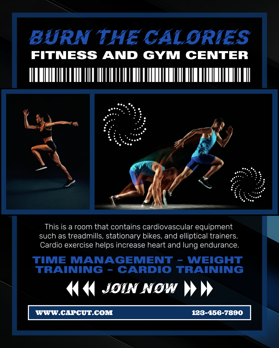 Fitness And Gym Instagram Portrait