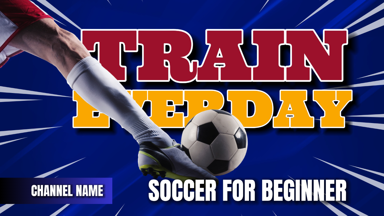 YouTube Thumbnail Soccer Learning