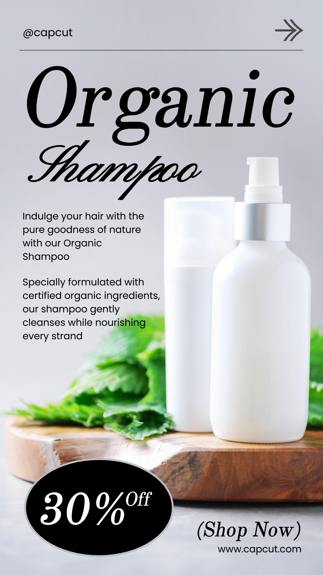 Beauty Care Marketing Cartel Venta De Champú Historia De Instagram