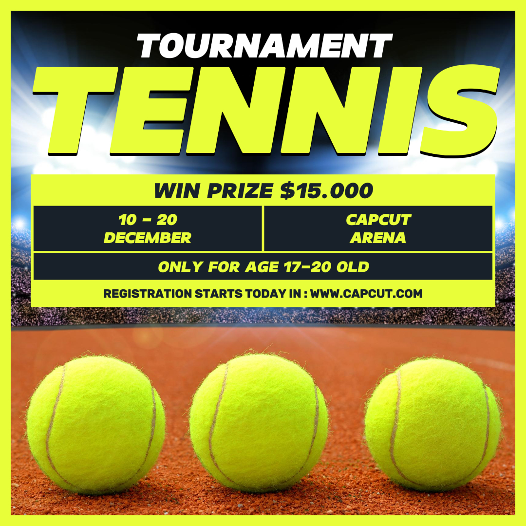 Sport Tournament Tennis Instagram Post