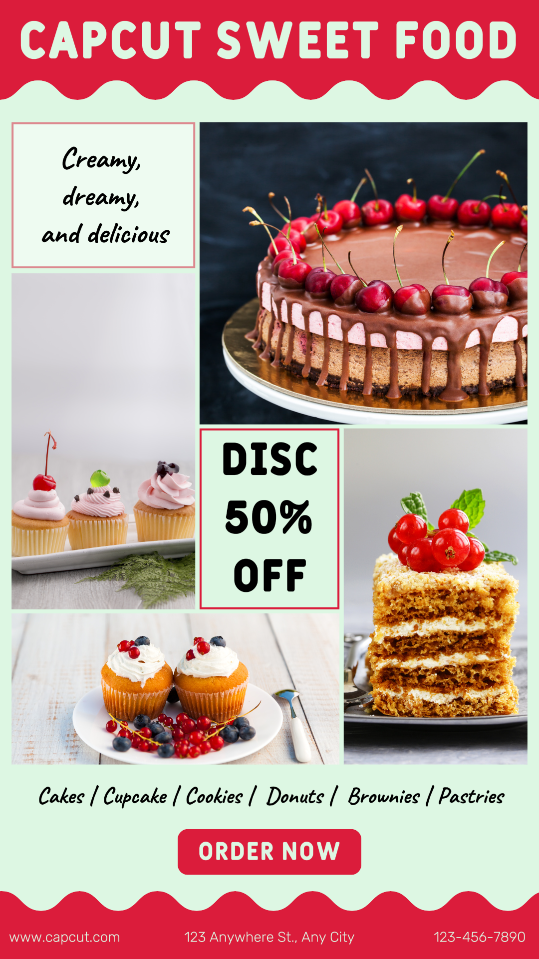 Cerita Instagram Makanan & Minuman Kue Manis