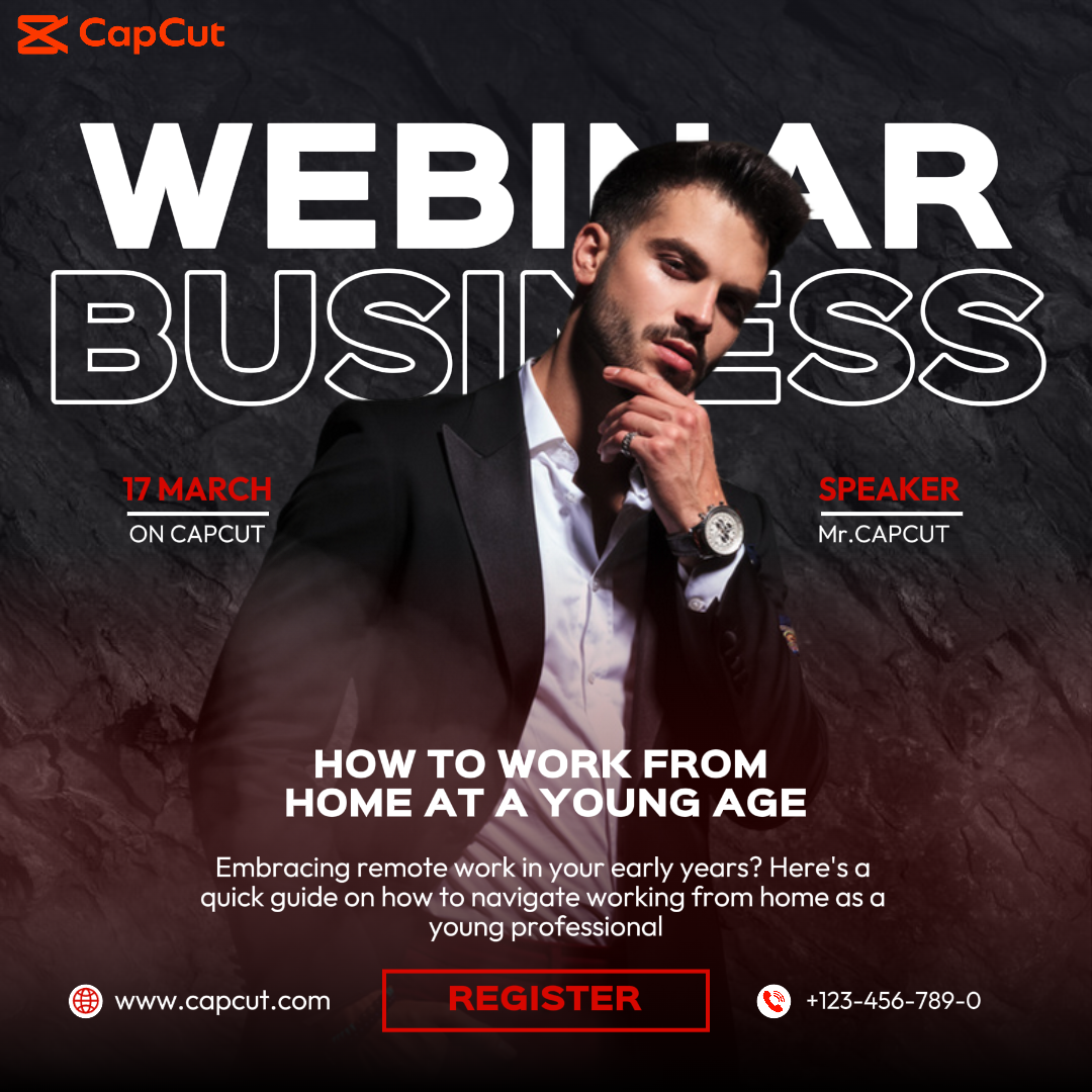 Webinaire Business Discuter pour Instagram Post