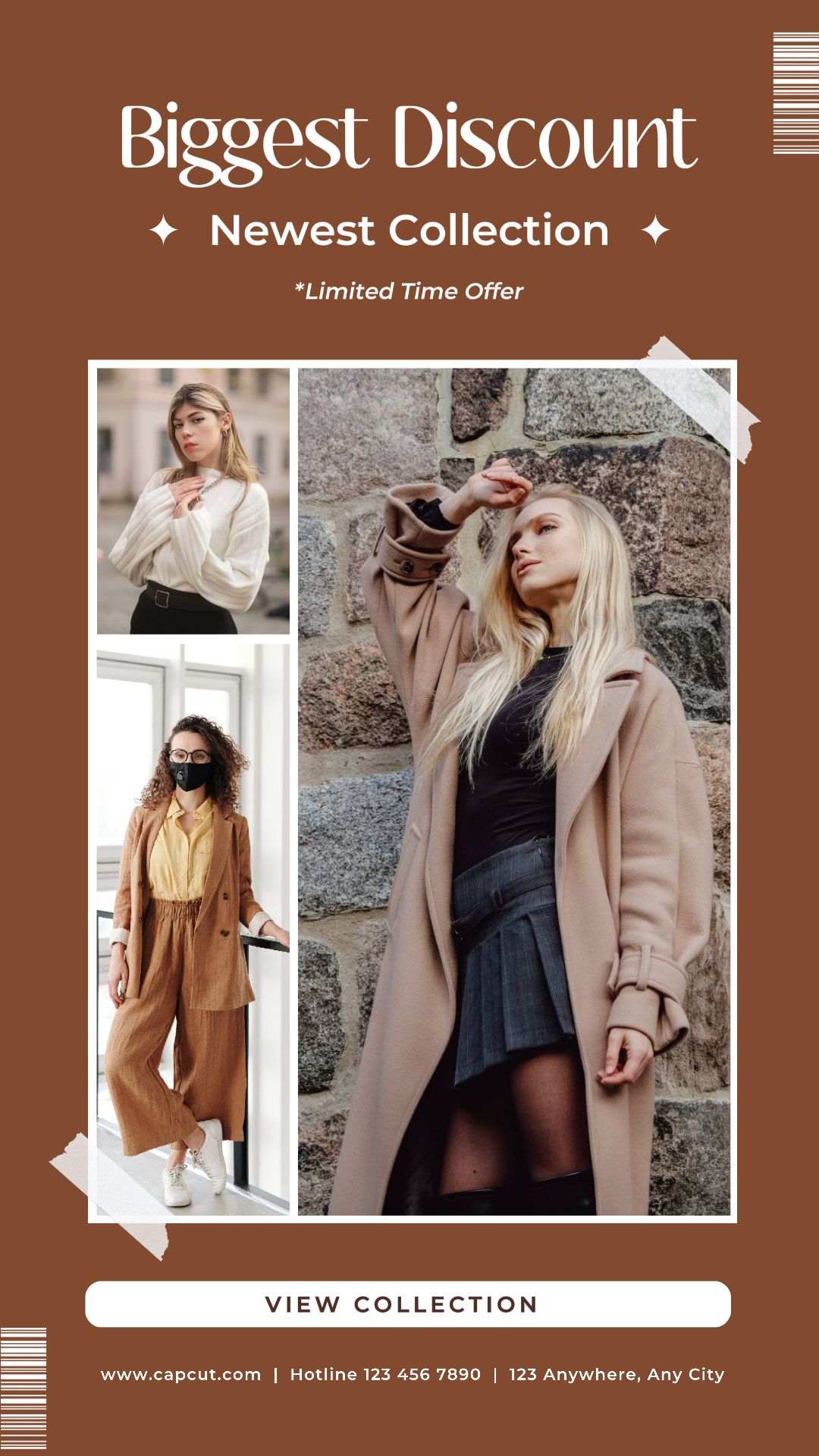  3 Colección de imágenes multiproducto para mujer