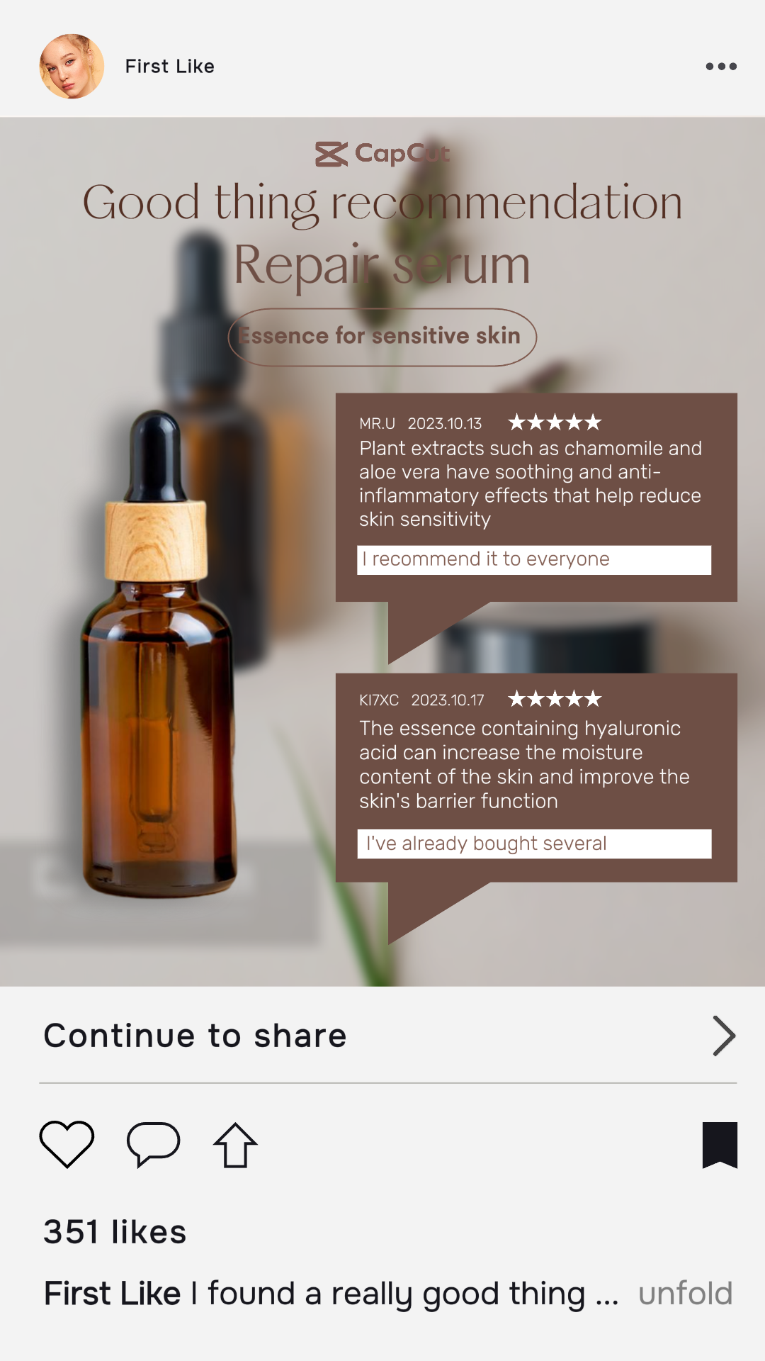 capcut template cover