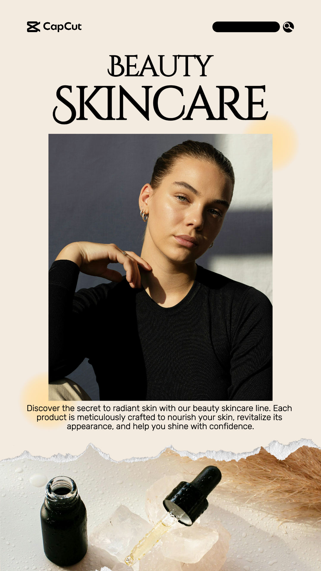 capcut template cover