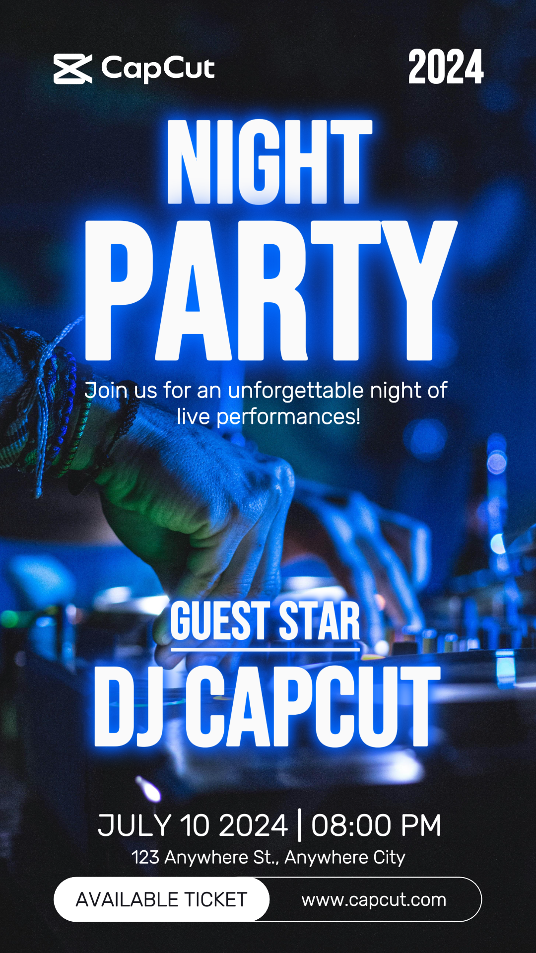 capcut template cover