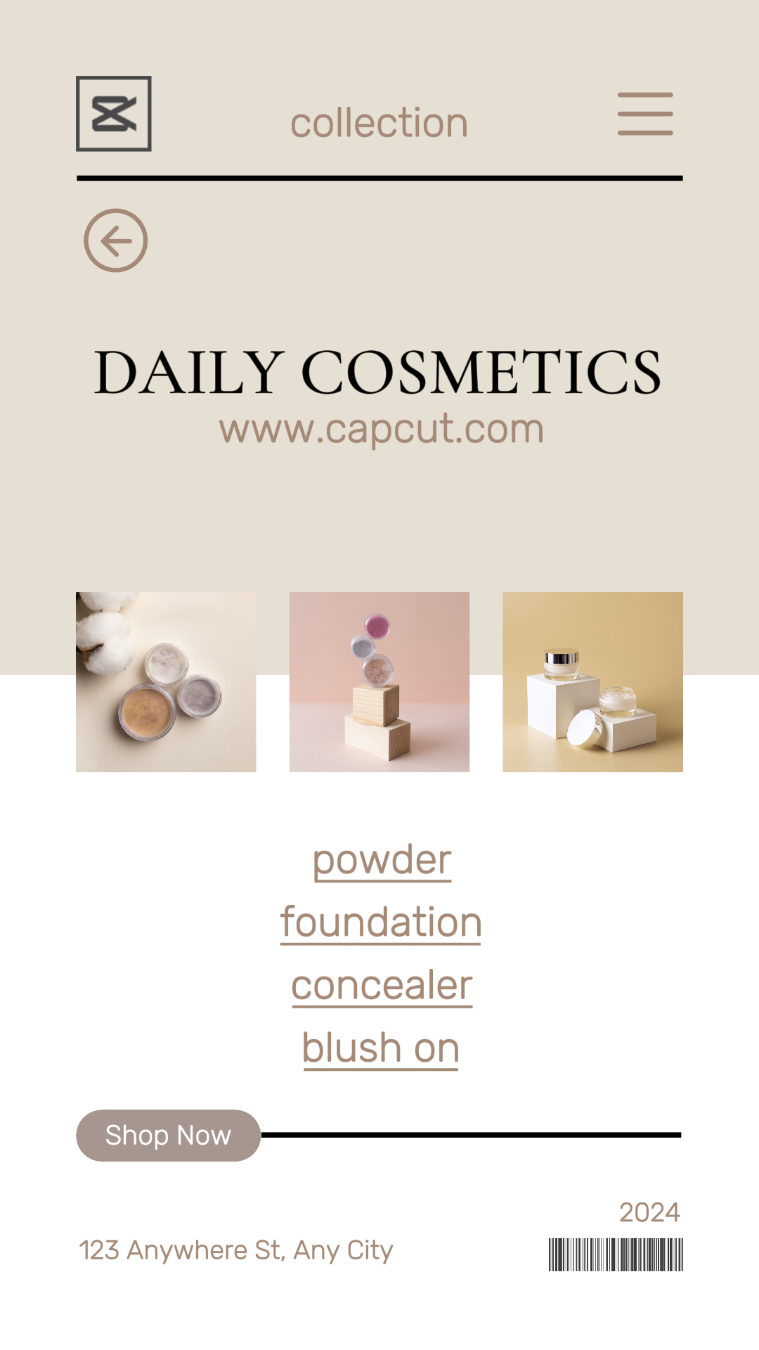 capcut template cover