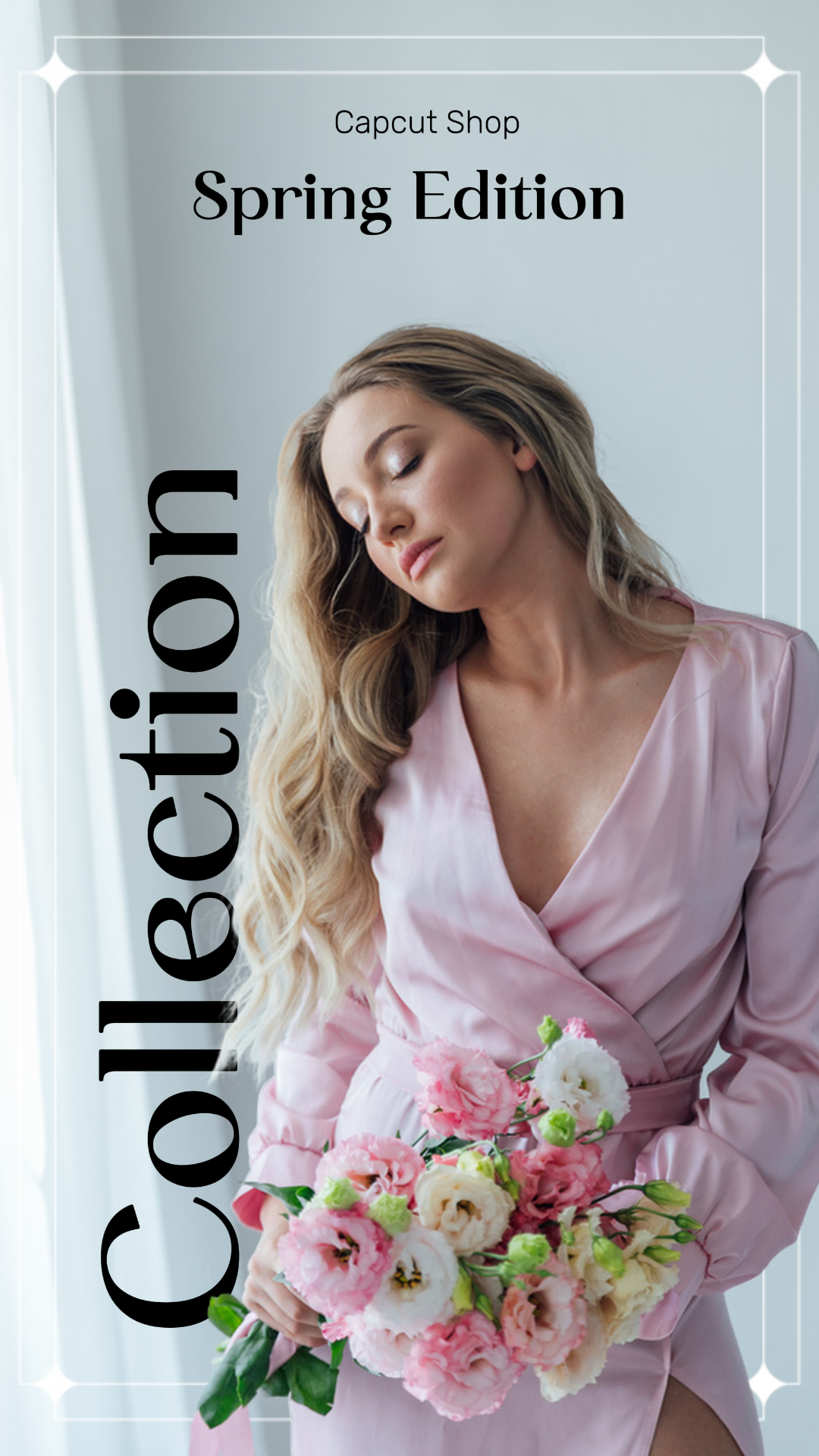 Post Instagram minimaliste de la mode du printemps