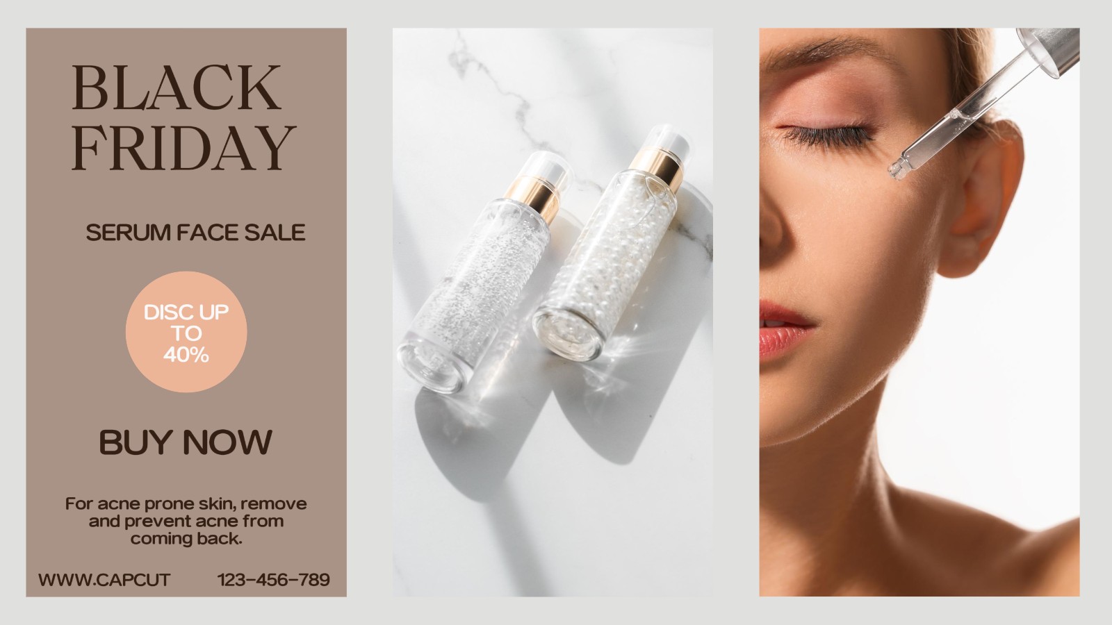 Black Friday sale beleza e cuidados pessoais twitter post