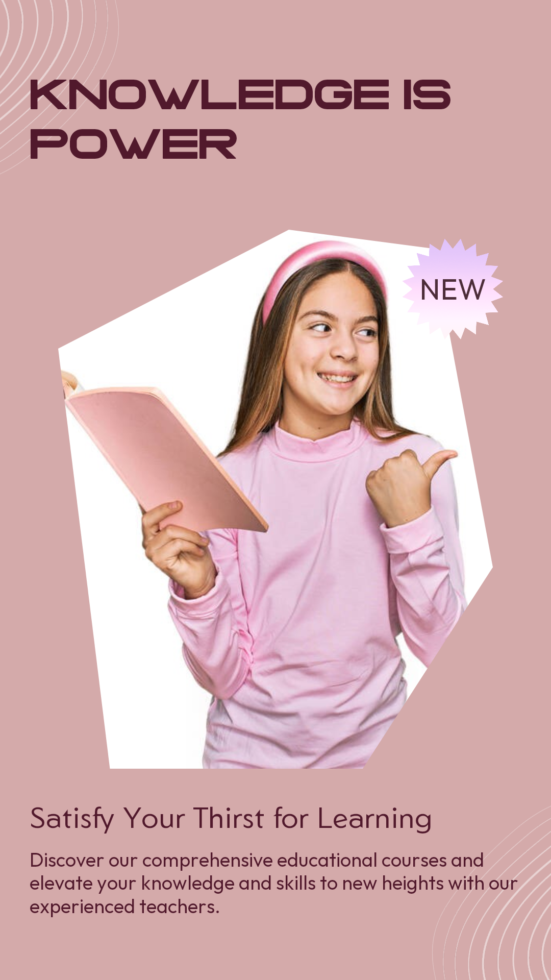 Menu Educação e formação