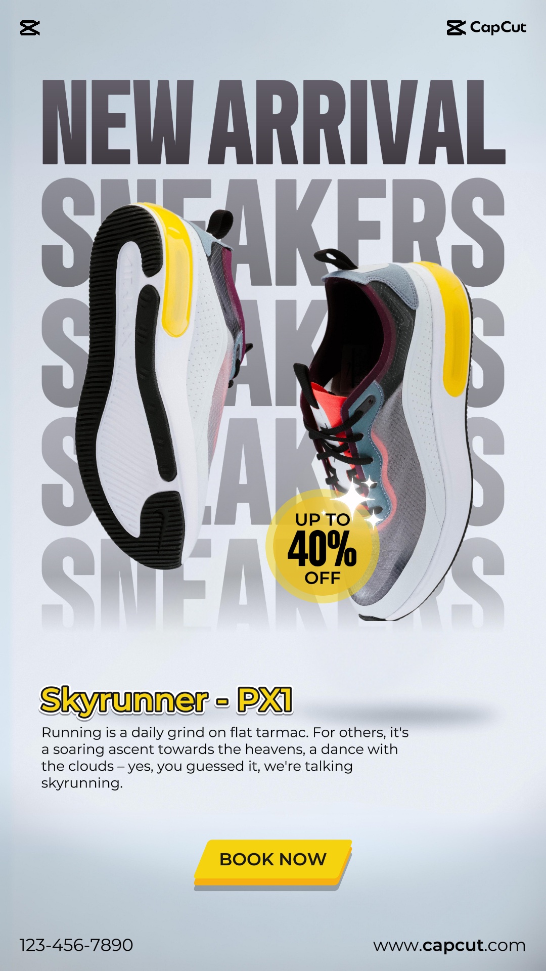 Fashion Industry-Instagram Story-New Arrival Sneakers