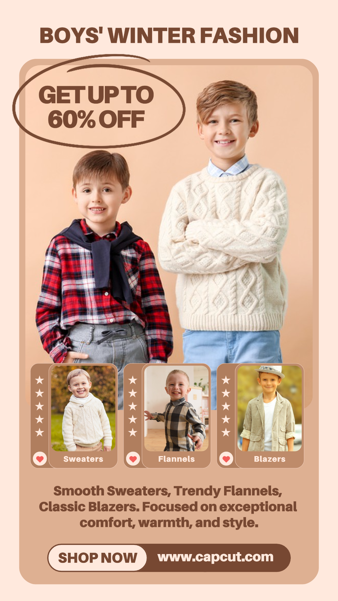 4 Multi-produto Imagem Roupa Infantil Meninos Atividades Promocionais de Inverno