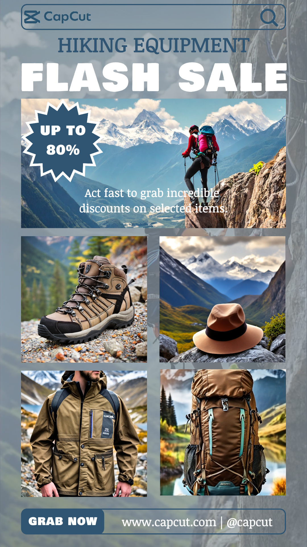 capcut template cover