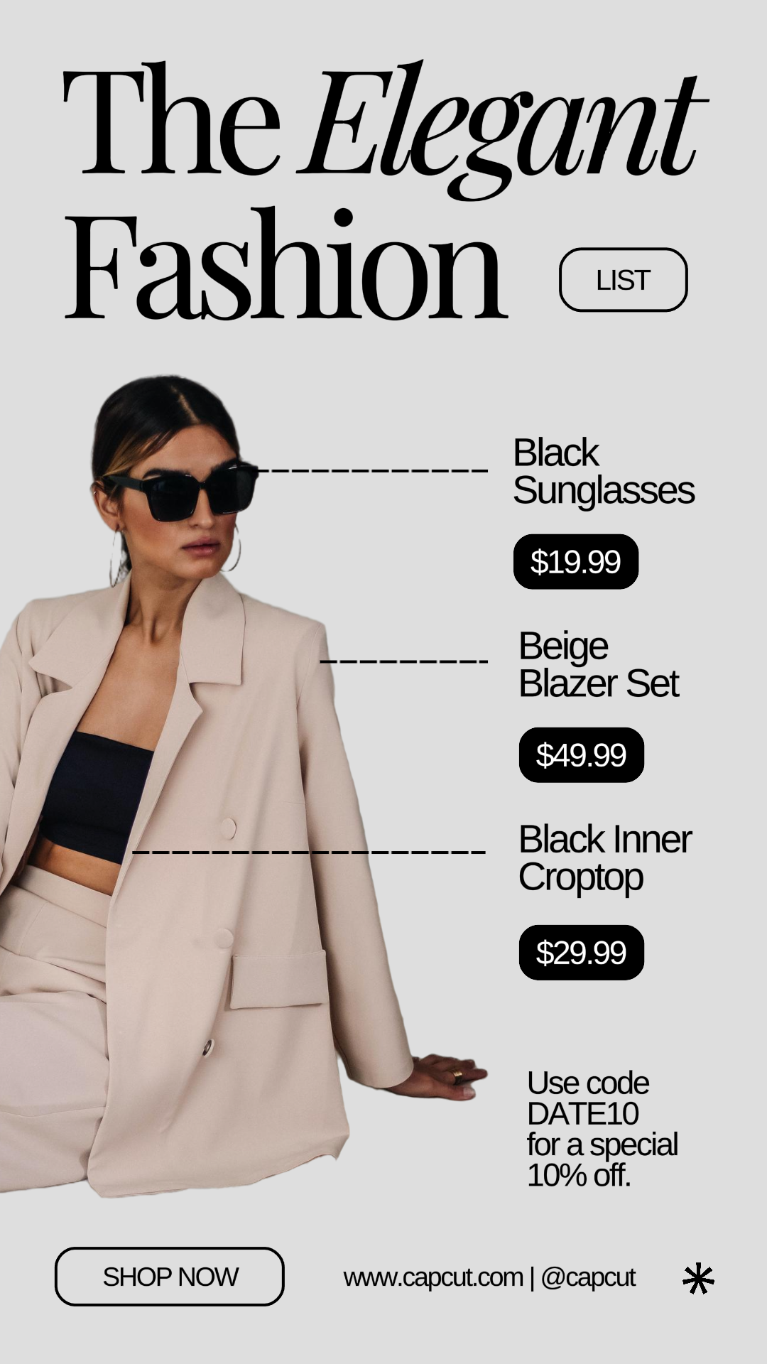 capcut template cover