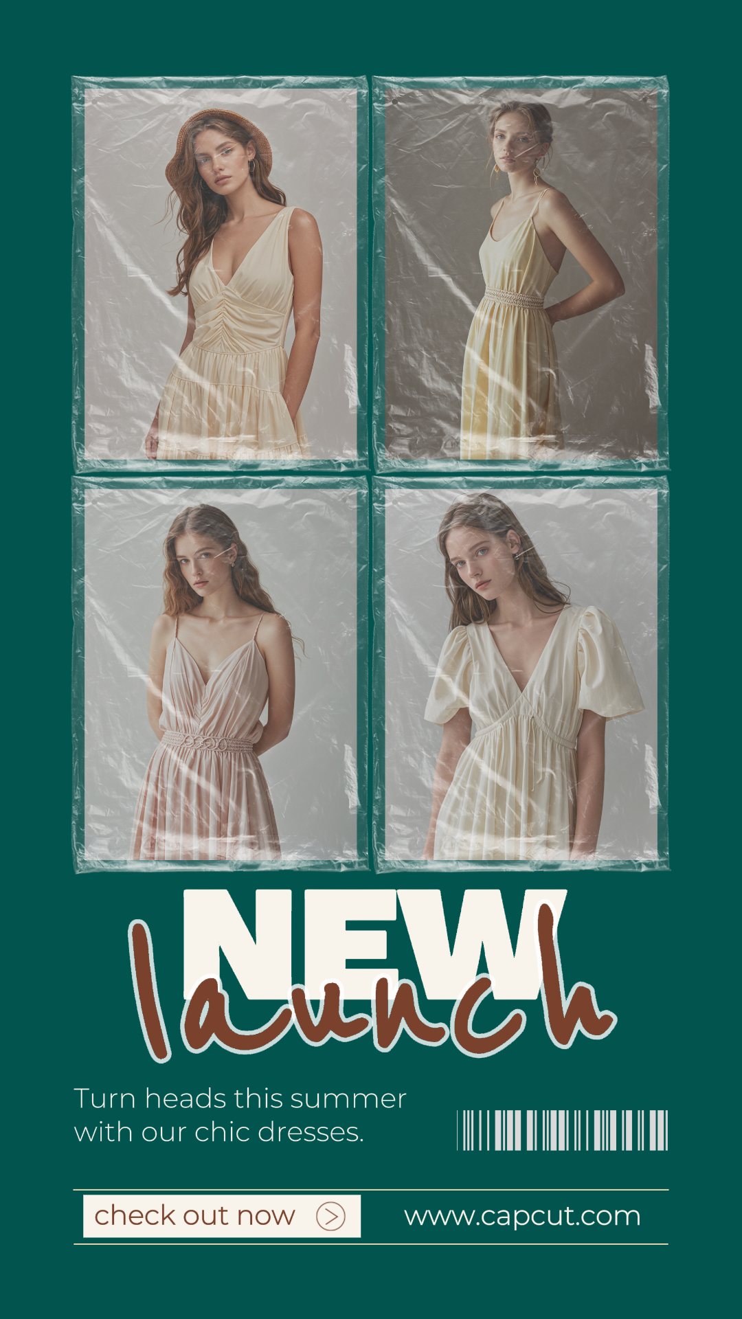 Vestuário e Calçados Marketing Pos Novo Lançamento Instagram Story Summer Dress