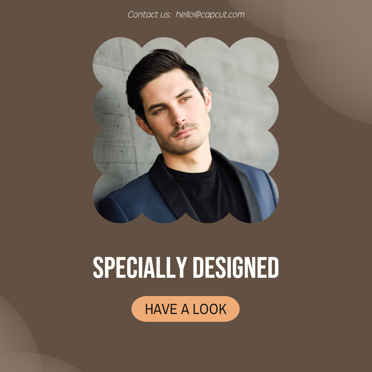 Exibição de efeito de roupas e sapatos