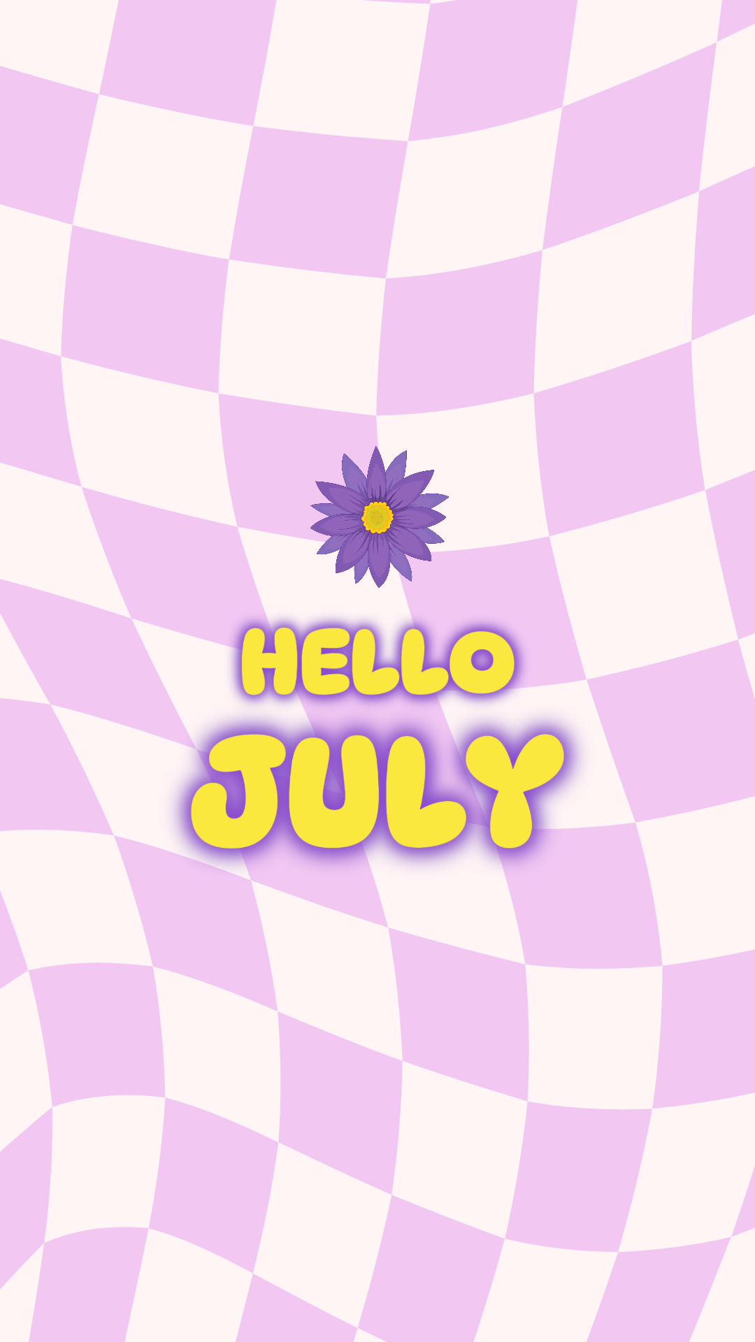 Tapete kreatives Poster Blume