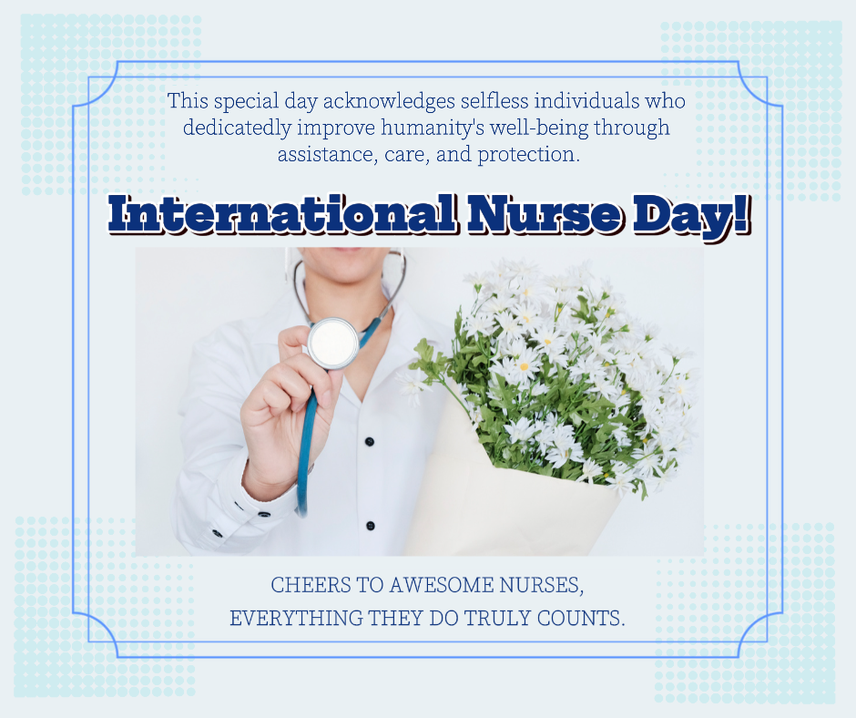 Día Internacional de la Enfermera - Cartel creativo publicación en Facebook Día Internacional de la Enfermera