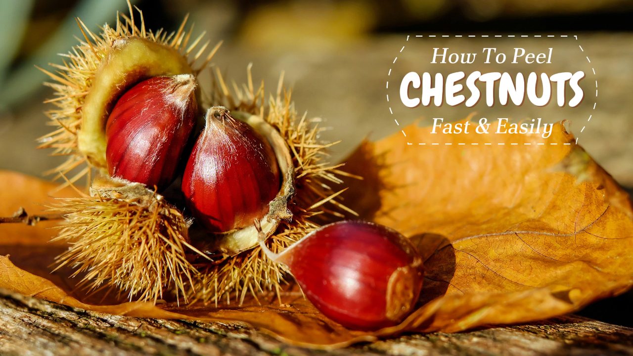 Youtube Thumbnail Learning - How To Peel Chestnuts