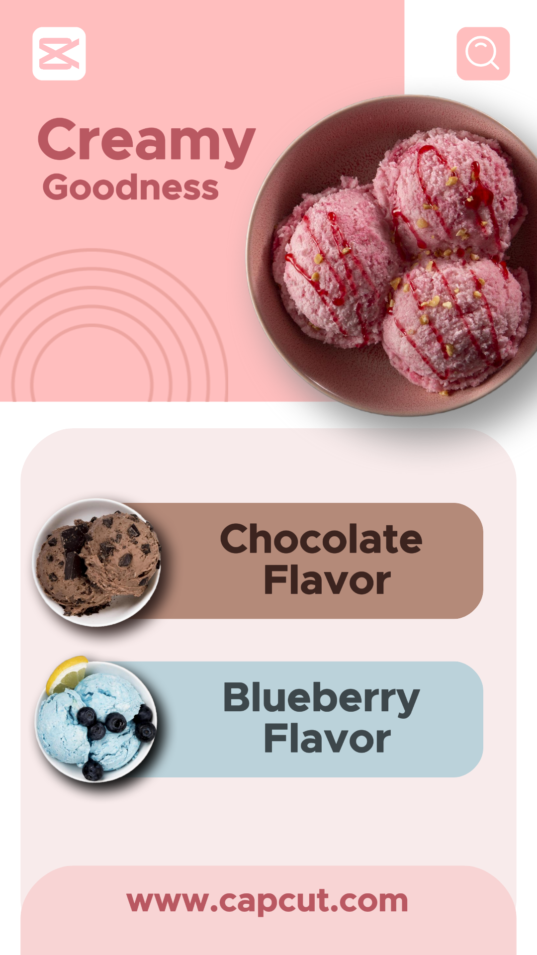 Comida - História Cremosa do Instagram