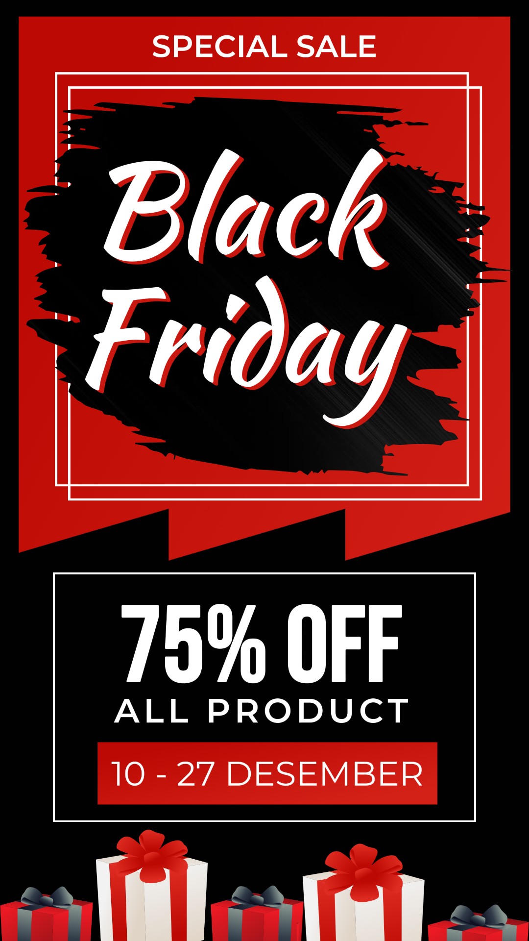 Black Friday Special Sale Instagram post