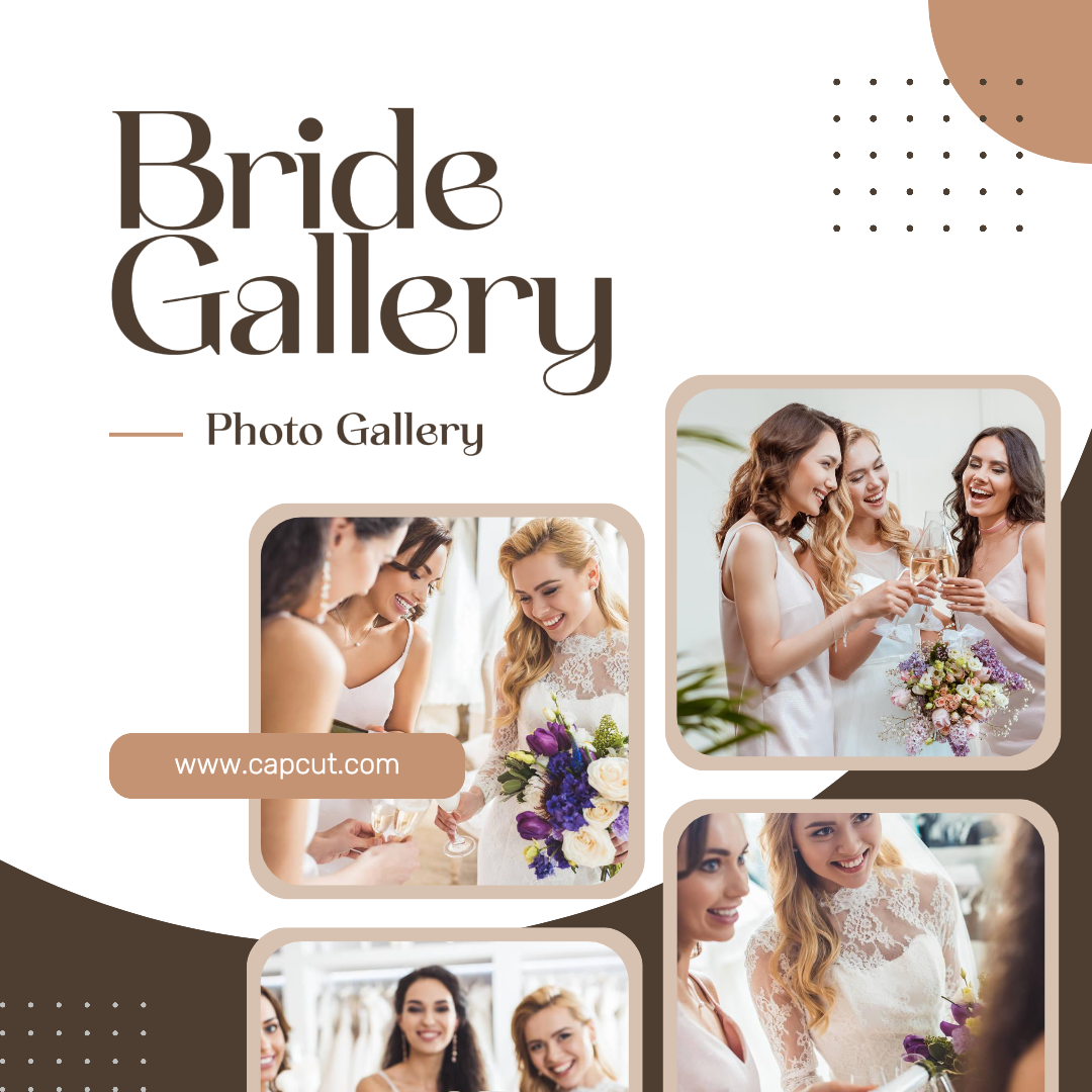 Bride Gallery Instagram Post Brown