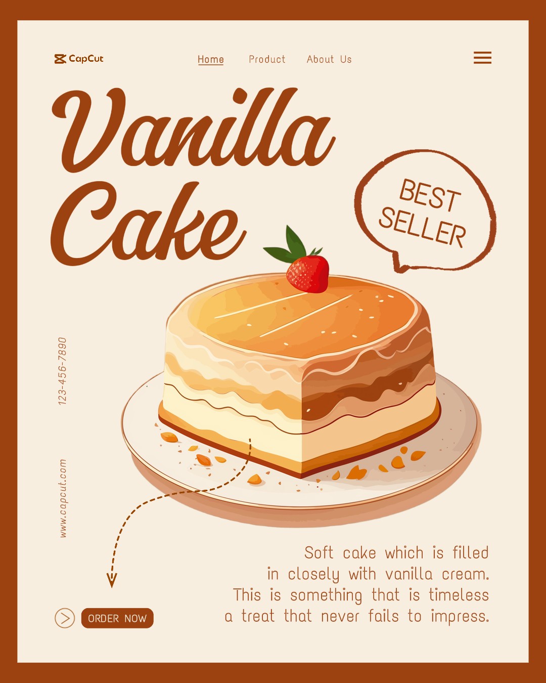 Nosso Best Seller Food Instagram Post Potrait