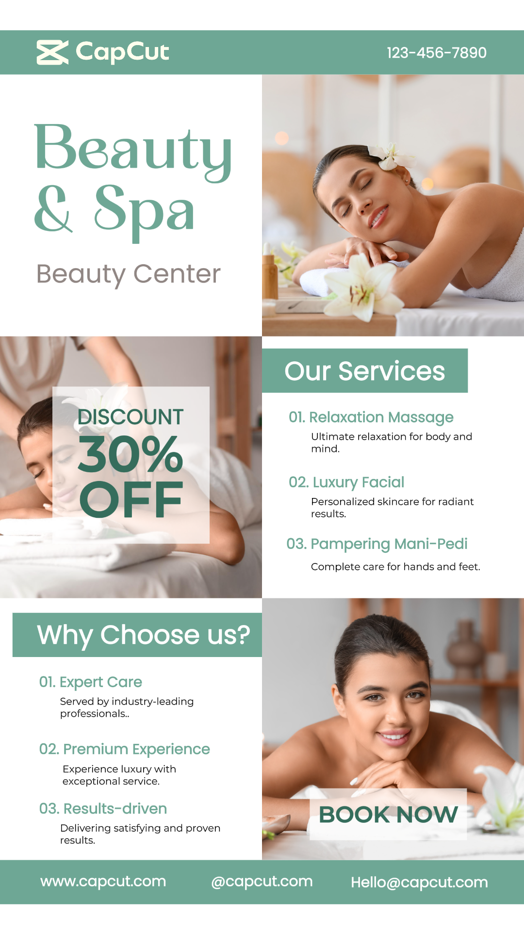 Beauty Spa Promotion Discount Instagram Story