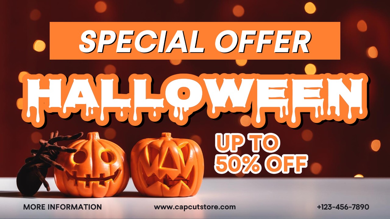 Offres spéciales Promotion Halloween