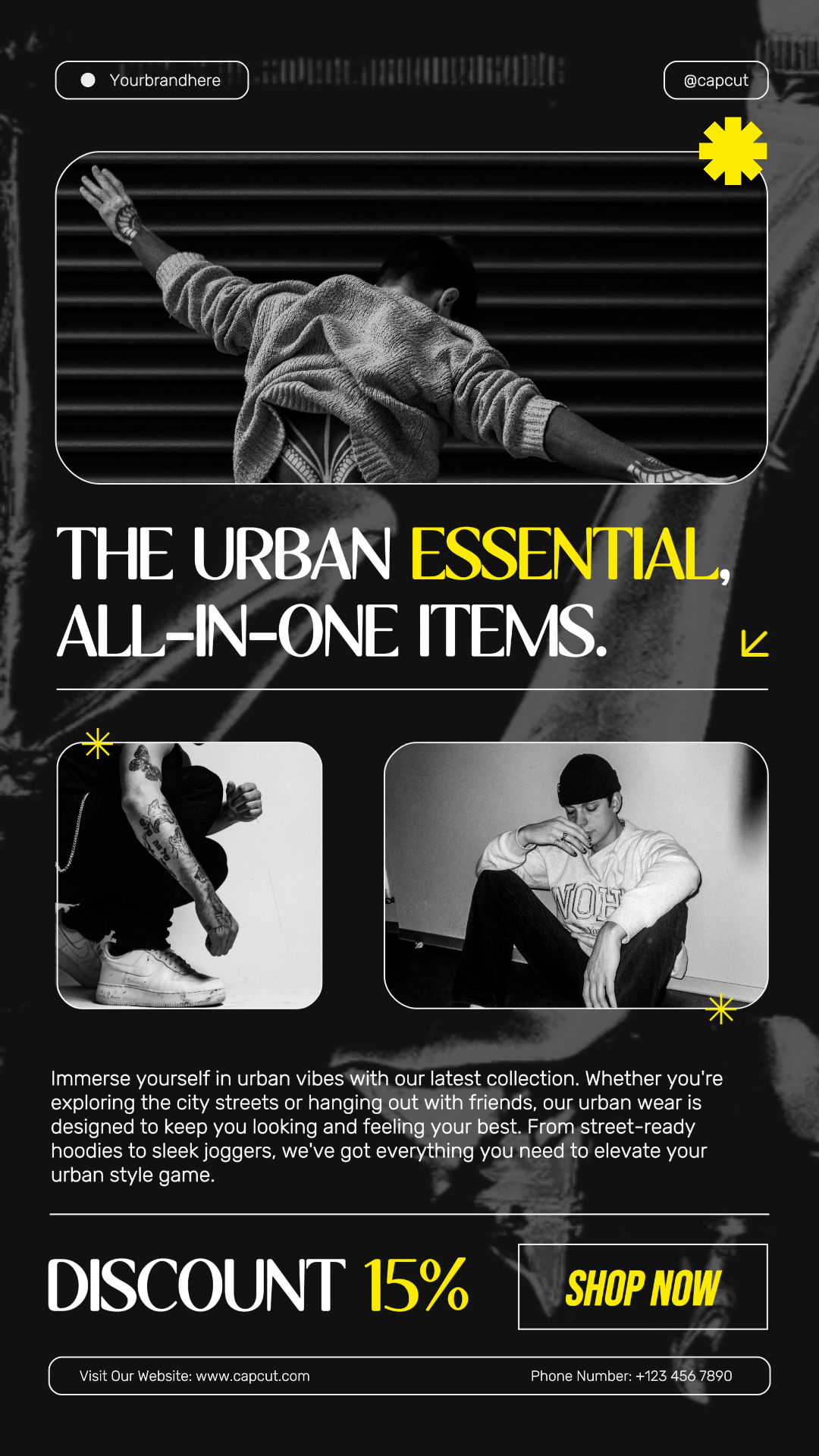 capcut template cover