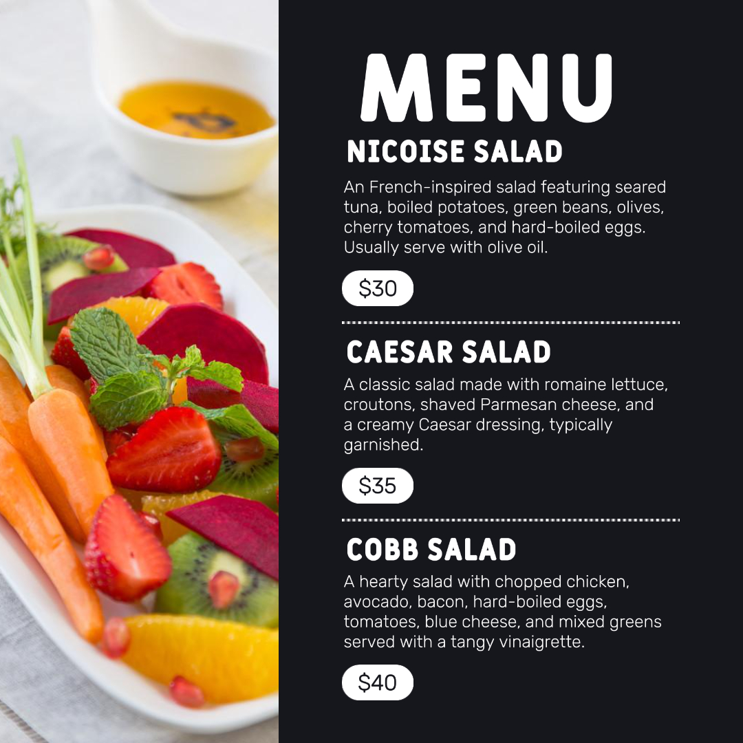 Posting Instagram Menu Makanan