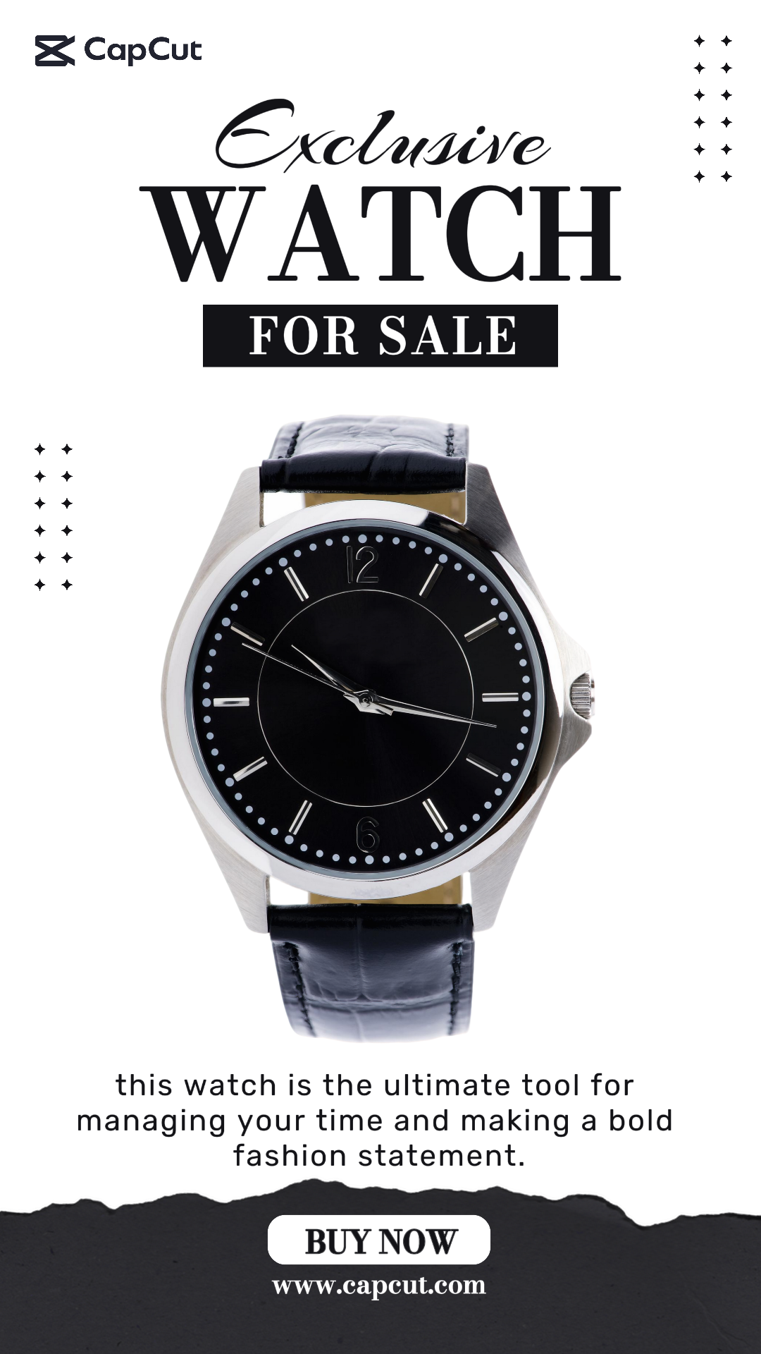 Schmuck und Accessoires Exklusive Uhr zu verkaufen Instagram Post