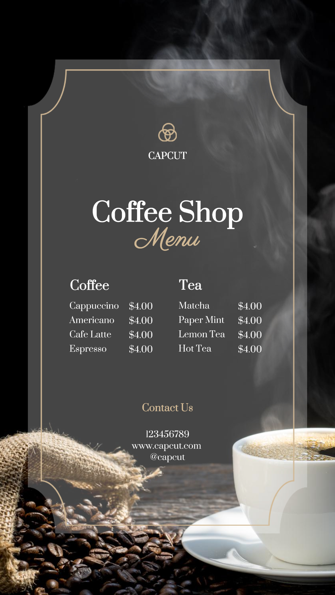 capcut template cover